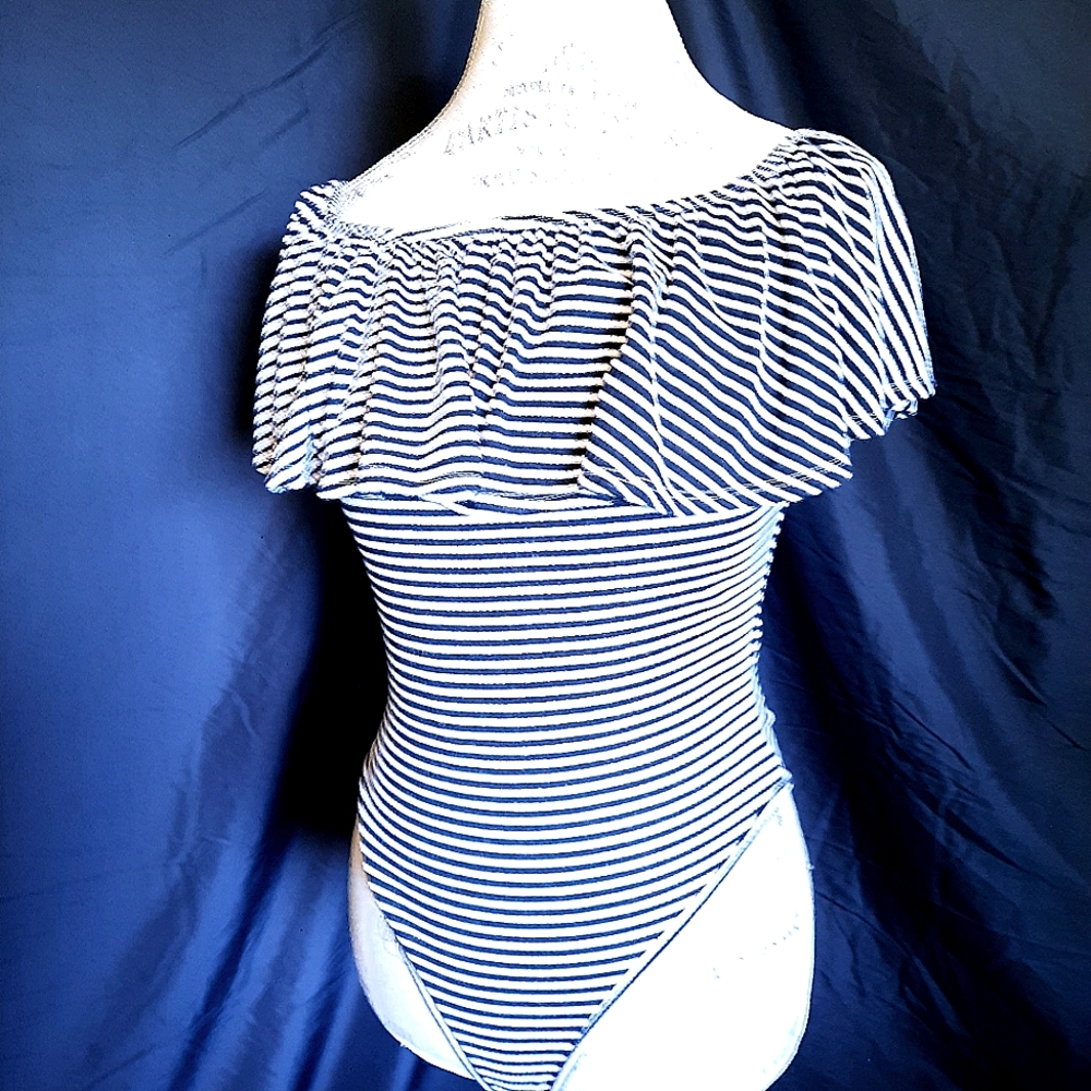 Marci stripes body suit